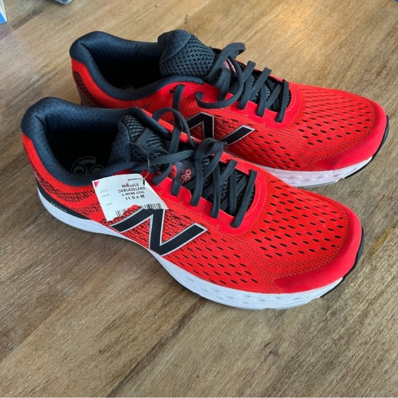 PRICE DROP 🚨 New Balance Men's 680v6 Cushioning Running Shoe 11.5 sneaker red - Picture 3 of 10